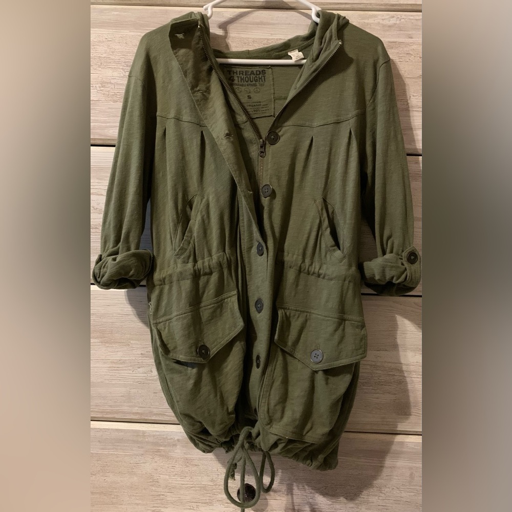 Threads 4 Though Button Up & Zipper Utility Jacke… - image 2